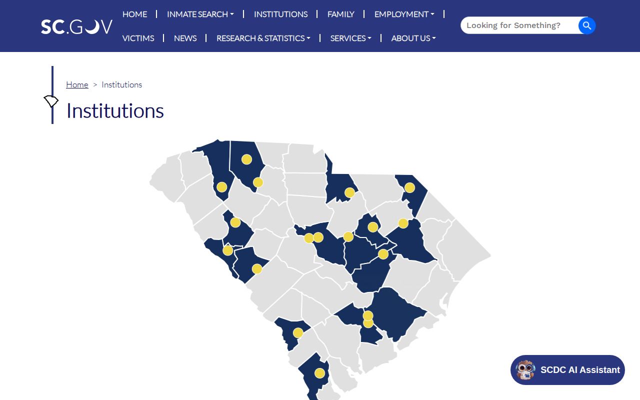 McCormick Correctional Institution release records contact listing